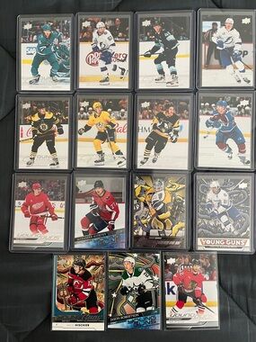 Upper Deck Young Guns Hockey Card Lot - Mixed Team Rookie Cards